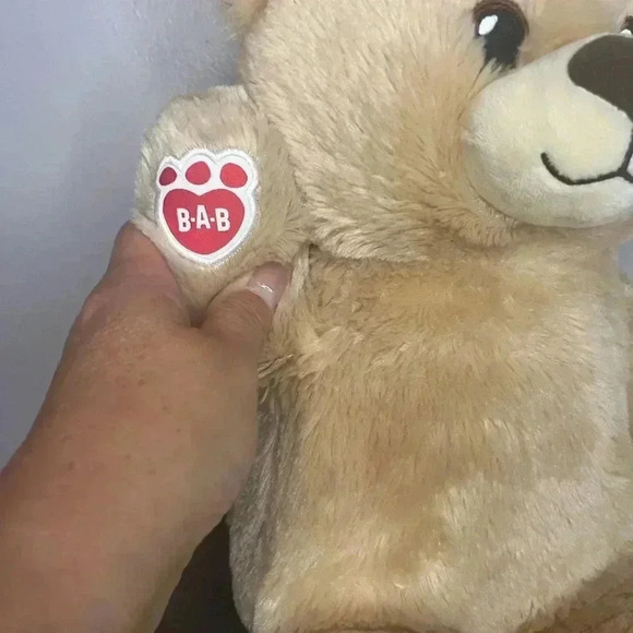 Build A Bear Happy Birthday Bear 15" Light Brown BAB - Picture 3 of 5